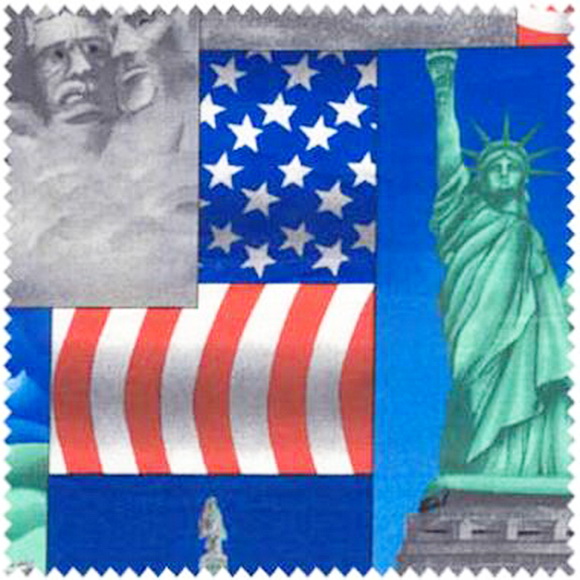God Bless America - Across the USA Monuments 1yd 32"