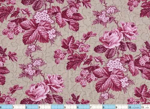Antique Berry Roses Crackle