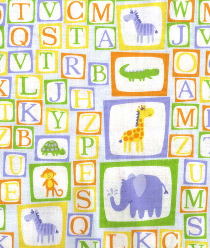 Balloon Safari Alphabet Elephants Gators Giraffe Patches
