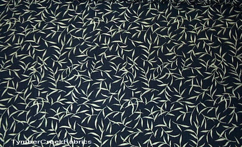 Fashion Wear <br>Bamboo Leaves Navy