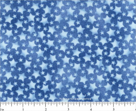 Rock-A-Bye Baby Blue Stars
