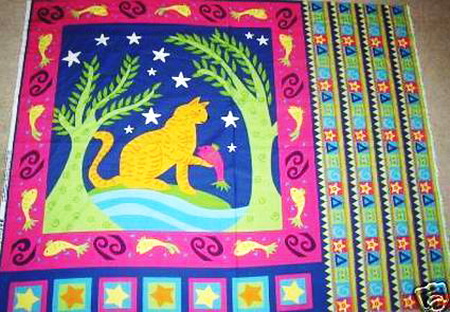 Cat Tree  Fabric Wall/Panel