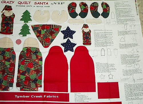 Santa Crazy Patch Cover
