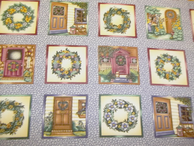 Door Windows Wreaths 1yd 24"