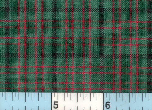 Holiday Green & Red Homespun Plaid