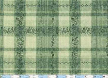 Vines Toned Greens Blocks