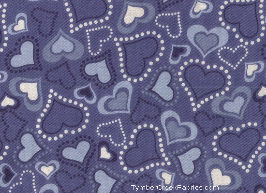 Hearts Blues Light Dark White