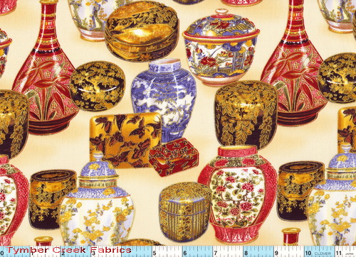 Oriental Traditions Jars Gold