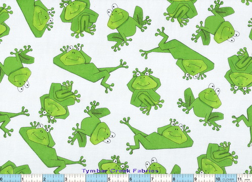 Lazy Dazy Frogs  White