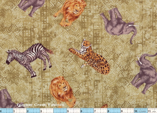 Safari Cheetah Elephant  Lion Zebra