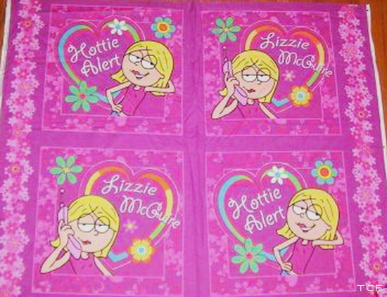 Lizzie McGuire Fabric Panel