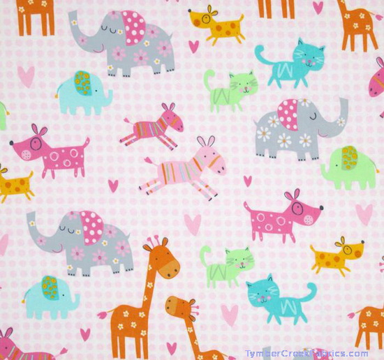 Mommy & Me Elephant Dog Cat Flannel
