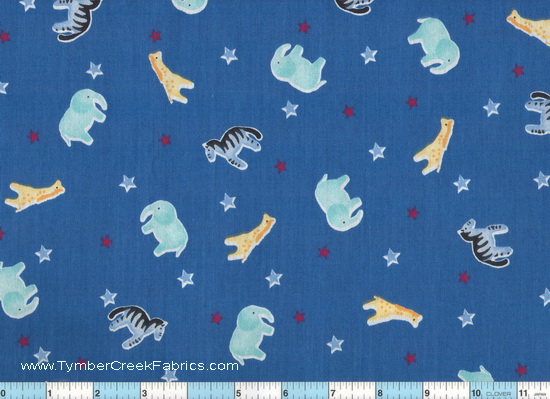 Noah Nursery Tossed Animals 1yd29"
