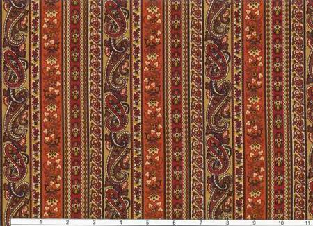 Paisley Sienna Stripe
