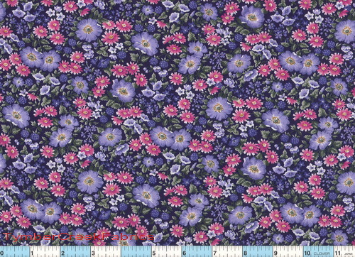 Purple Lilac Pink Floral