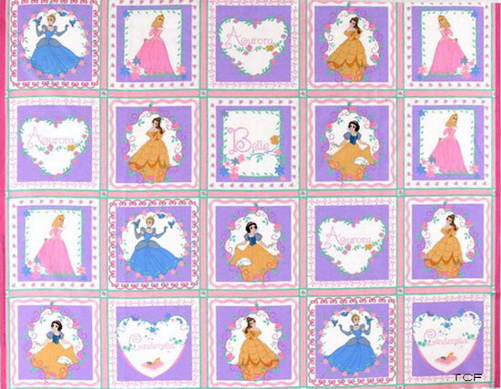 Four Princesses Blocks