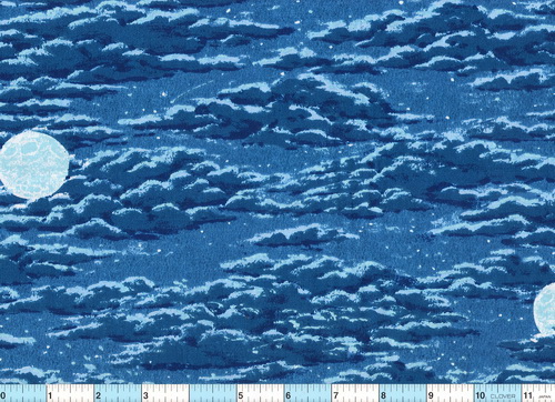 Thunder Ridge Moon Cloud Cotton Fabric