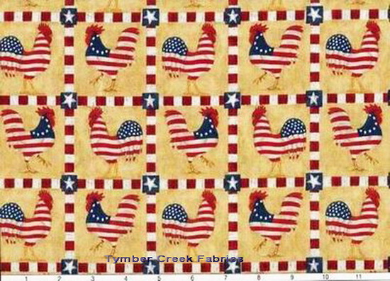 Daisy Kingdom Yankee Doodle Blocks 22" + 18"
