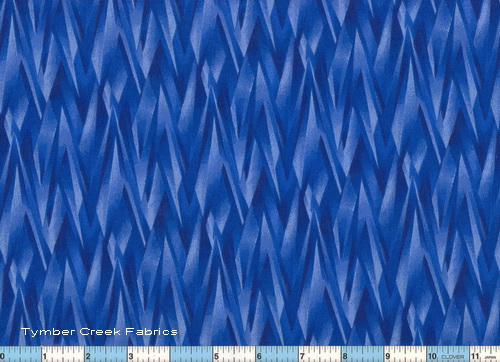 Zig Zags Blue Shades
